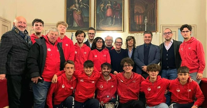 Moncalvo in festa per il bis della Moncalvese Hockey Moncalvo in festa per il bis della Moncalvese Hockey