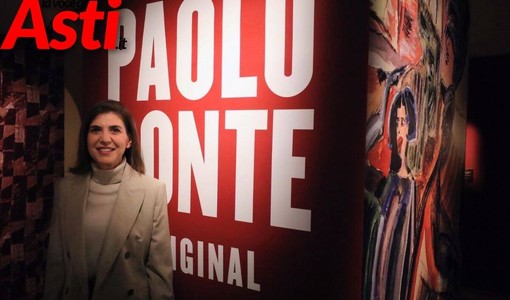 La curatrice della mostra Manuela Furnari (ph. Merfepohoto)