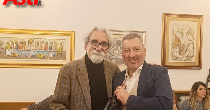 Beppe Vessicchio alla presentazione di ReBarba con Giulio Porzio Beppe Vessicchio alla presentazione di ReBarba con Giulio Porzio