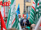 Sauro Rossi ritratto durante il comizio (ph. Merfephoto - Efrem Zanchettin)