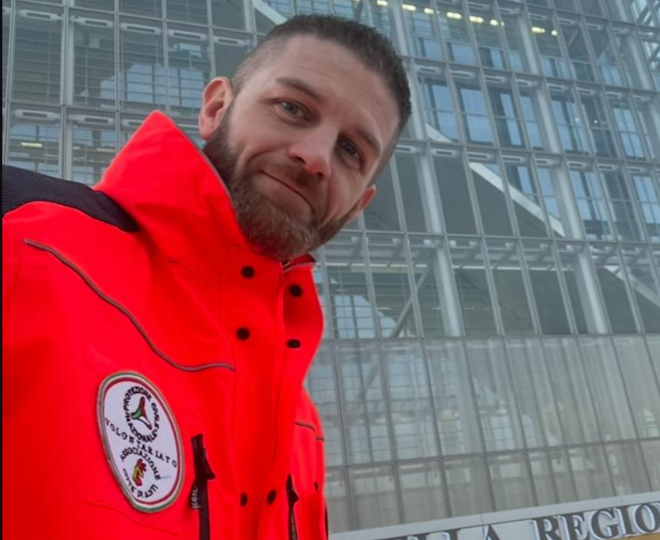Paolo Tonutti, presidente dell'Anpas Volontari Protezione Civile Città di Asti