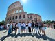 Corinna con gli amici americani