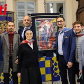 La consegna del Palio dell'amicizia 2024 (Merphefoto)