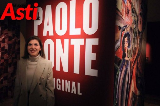 La curatrice della mostra Manuela Furnari (ph. Merfepohoto)