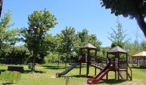 Uno scorcio del parco Valentino
