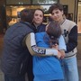Giulia Tomarelli con i tre figli