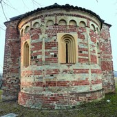 La pieve di San Lorenzo, a Tigliole, uno dei tesori architettonici visitabili nell'ambito delle aperture inerenti la "Rete romanica di collina"