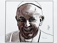 Il Papa 'visto' dal disegnatore astigiano Lorenzo Barruscotto
