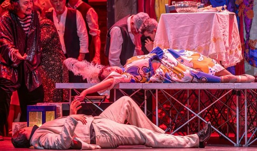 Una scena di Pagliacci