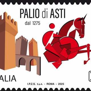 Il Palio di Asti diventa francobollo: Poste Italiane celebra la storica corsa con un’emissione nazionale