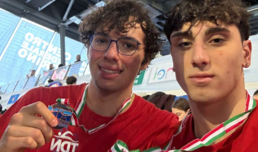 Ponassi e Dadone a medaglia nel dorso