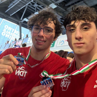 Ponassi e Dadone a medaglia nel dorso