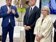 Il presidente Cirio con il ministro Lollobrigida e la presidente Quaglia