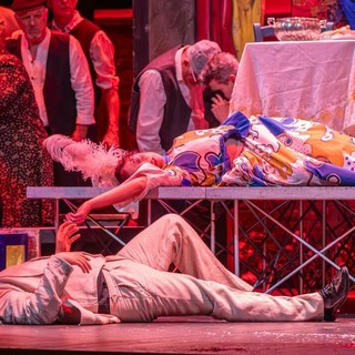 Una scena di Pagliacci
