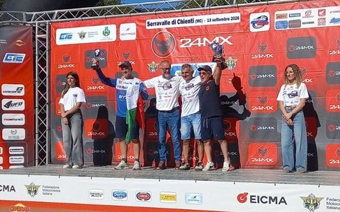 Paolo Bertorello sul podio