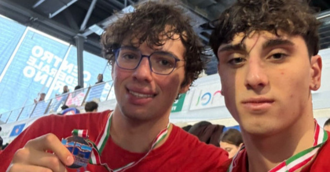 Ponassi e Dadone a medaglia nel dorso