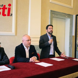 Un momento della conferenza stampa (ph. Merfephoto - Efrem Zanchettin)