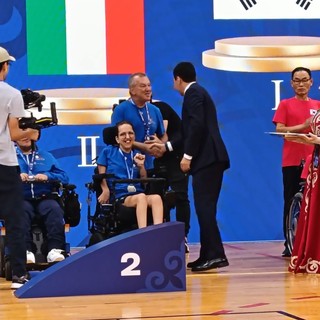 Il momento della premiazione