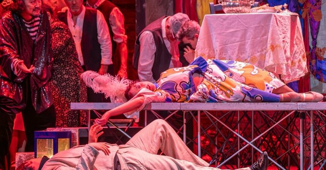 Una scena di Pagliacci Una scena di Pagliacci