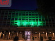 La prefettura si "tinge" di verde (MerfePhoto)