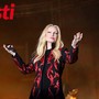 Patty Pravo in alcuni scatti realizzati durante il concerto
