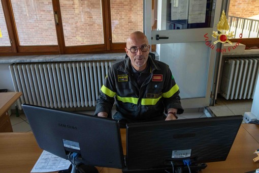 Olivero ritratto in servizio