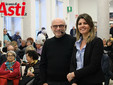 Testore ritratto con la direttrice della Biblioteca Astense Alessia Conti - Ph. Merfephoto - Efrem Zanchettin