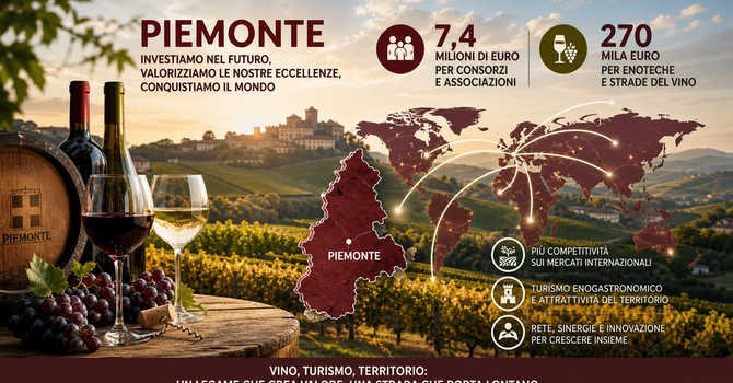Oltre sette milioni di euro per il vino piemontese: nuove risorse (anche) per le eccellenze astigiane