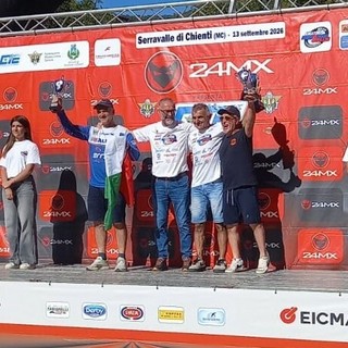Paolo Bertorello sul podio