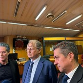 Mario Roggero in Corte d'Appello a Torino con il consulente processuale Novani e l'avvocato Stefano Marcolini Mario Roggero in Corte d'Appello a Torino con il consulente processuale Novani e l'avvocato Stefano Marcolini