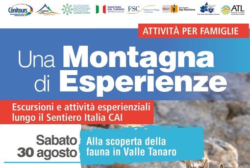 “Una Montagna di Esperienze”: escursioni e attività per famiglie lungo il Sentiero Italia CAI alla scoperta delle valli alpine cuneesi
