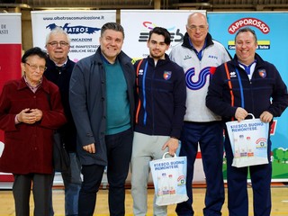 La premiazione degli arbitri