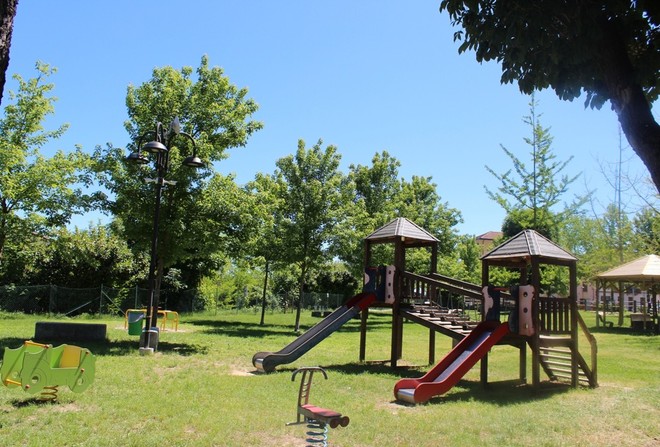 Il Parco Valentino, una tra le aree verdi del Comune