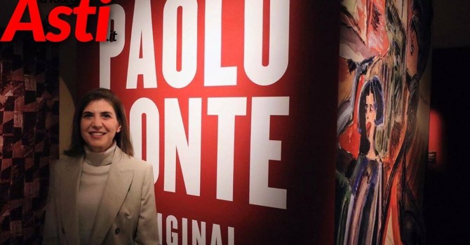 La curatrice della mostra Manuela Furnari (ph. Merfepohoto)