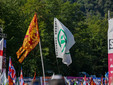 La Lega riunita a Pontida (foto di Alessandro Galbiati)