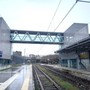 La passerella alla stazione di Alba