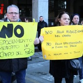 Una delle tante proteste degli ambulanti (MerfePhoto)