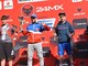 Riccardo Massaza sul podio della mini enduro