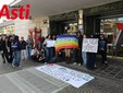Manifestanti in stazione - Ph. Merfephoto