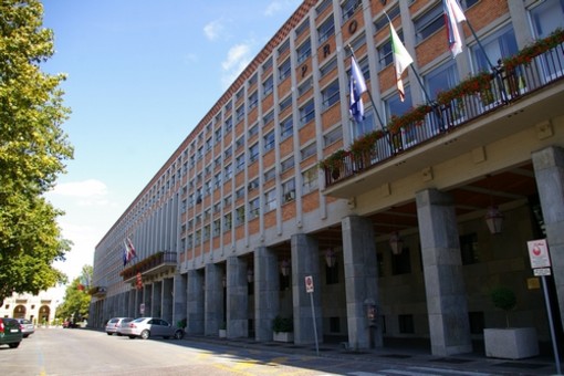 Il palazzo della Provincia di Asti