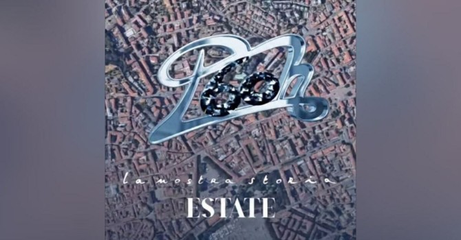 La sovrapposizione tra il logo dei Pooh, aggiornato al sessantennale, e la vista area del centro città "apre" il video caricato su Instagram dalla band