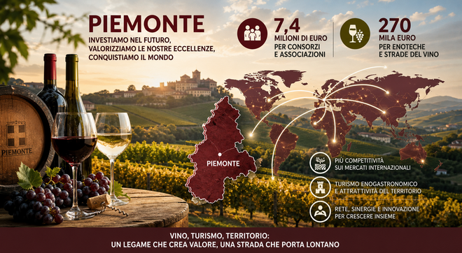 Oltre sette milioni di euro per il vino piemontese: nuove risorse (anche) per le eccellenze astigiane