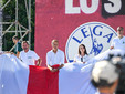 La Lega riunita a Pontida (foto di Alessandro Galbiati)