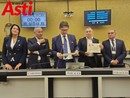 Alcune immagini della presentazione torinese