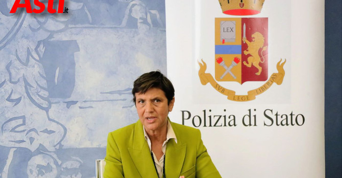 Il questore di Asti Marina Di Donato