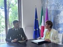 Il commissario Camardella a colloquio con il questore Marina Di Donato