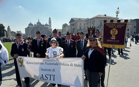 Anche Asti a Padova per il raduno della Polizia di Stato