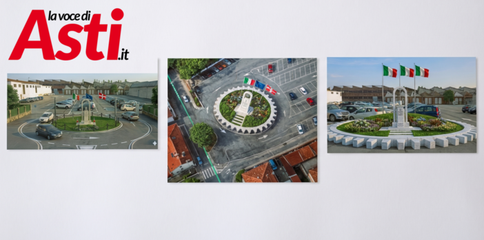 Collage dei render grafici presentati durante l'incontro