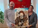 Il sindaco con Marisa Garramone Il sindaco con Marisa Garramone