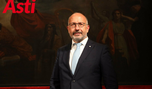 Maurizio Rasero, sindaco di Asti presidente dimissionario di Banca di Asti, ritratto da Merfephoto - Efrem Zanchettin a margine della presentazione della Stagione 2026 del Teatro Alfieri
